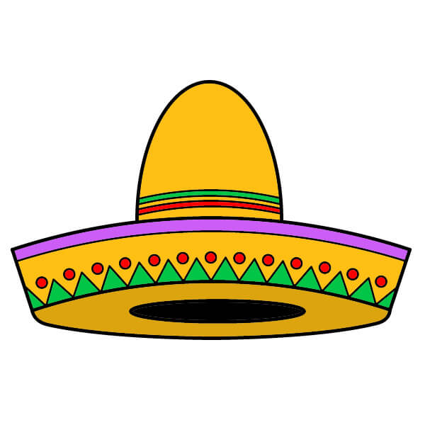 dibujos de Sombrero 6-9