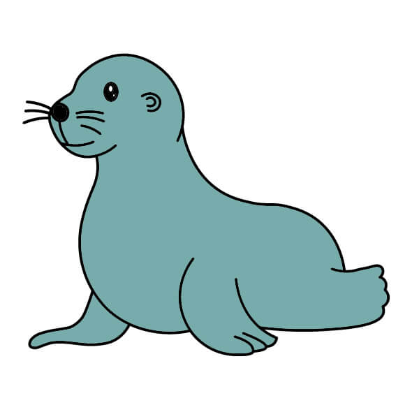 dibujos de León marino