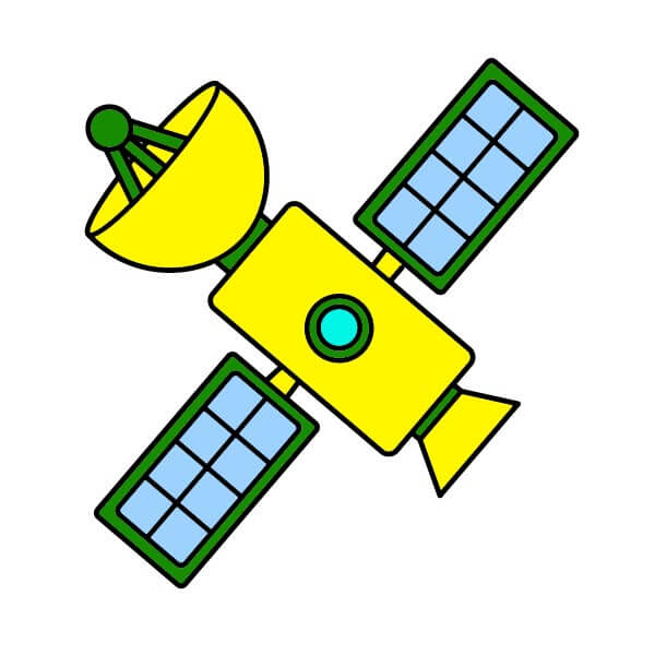 dibujos de Satellite 2-9