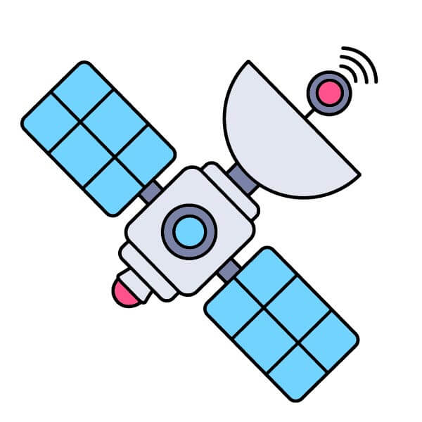 dibujos de Satellite 3-9