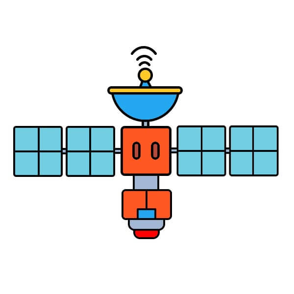 dibujos de Satellite 5-10