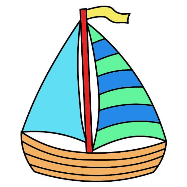 dibujos de Velero 5-8