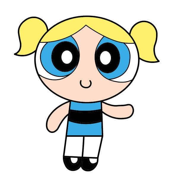 dibujos de Las Chicas Superpoderosas Burbuja 1-9