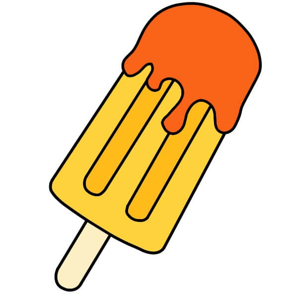 dibujos de Paleta helada 4-5