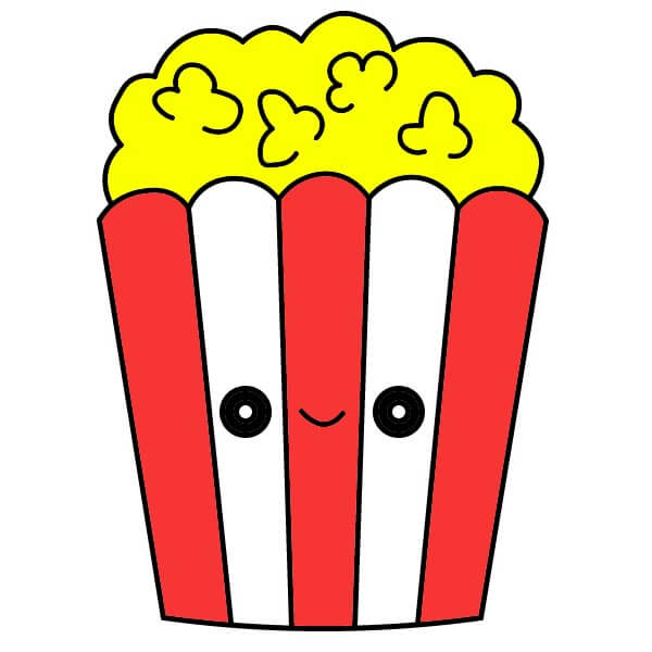 dibujos de Palomitas 6-7