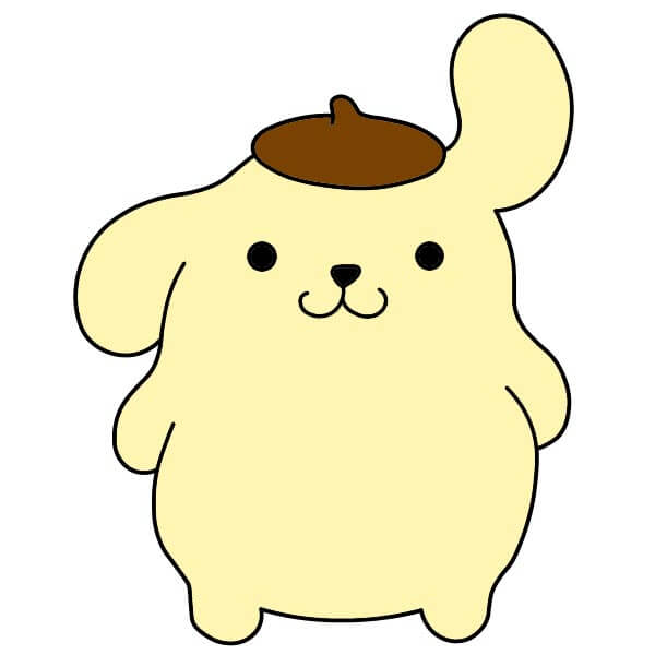 dibujos de Pompompurin 2-7