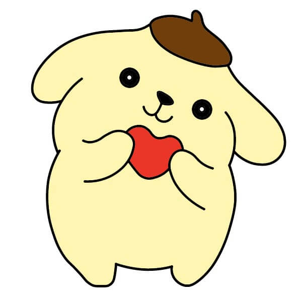 dibujos de Pompompurin 6-9