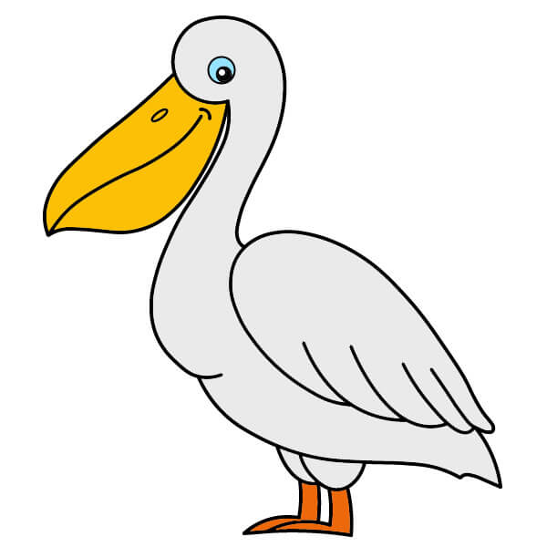 dibujos de Pelícano 5-9