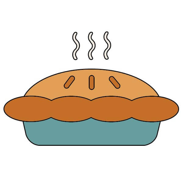 dibujos de Tarta 3-6