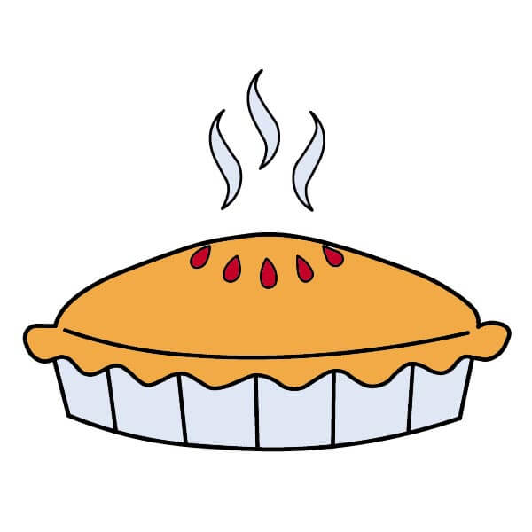 dibujos de Tarta 4-8