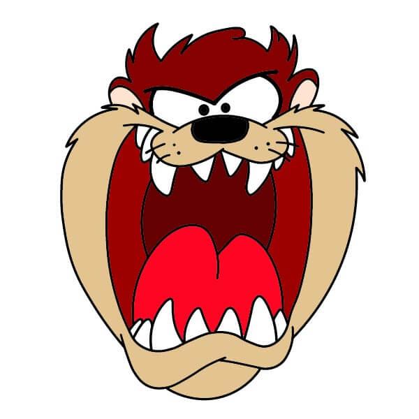 dibujos de Taz Looney Tunes 10