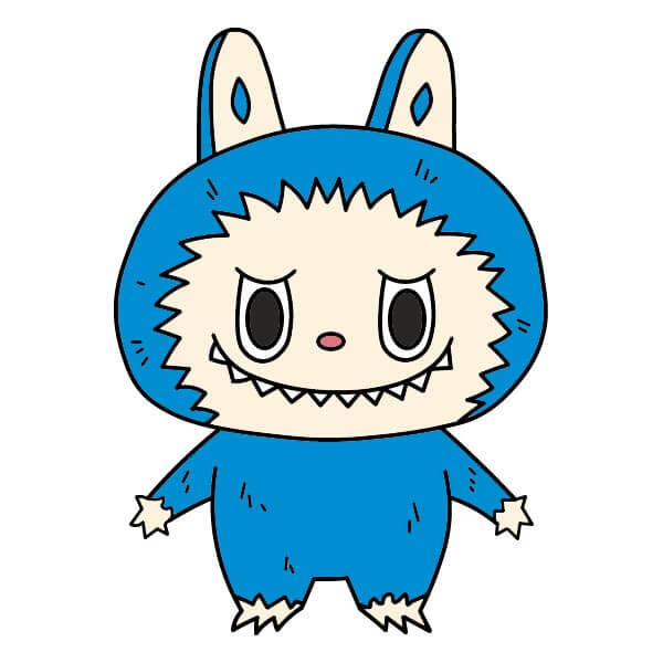 dibujos de Labubu 3-10