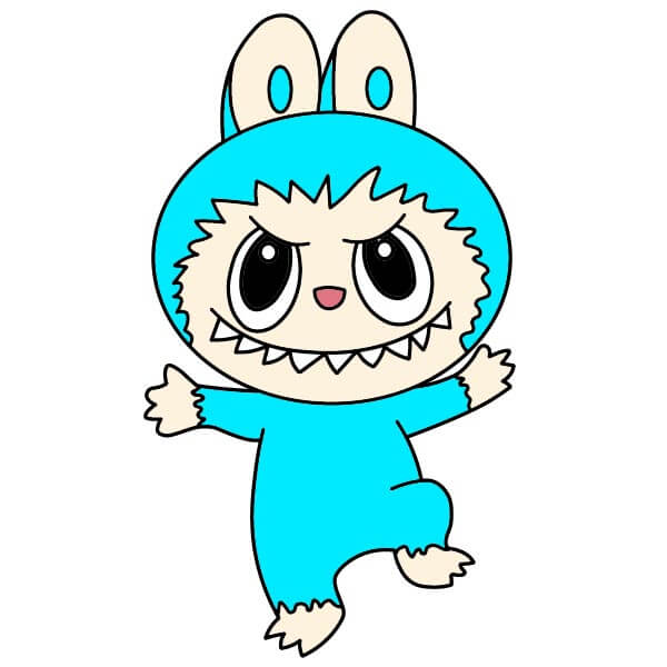 dibujos de Labubu 6-10