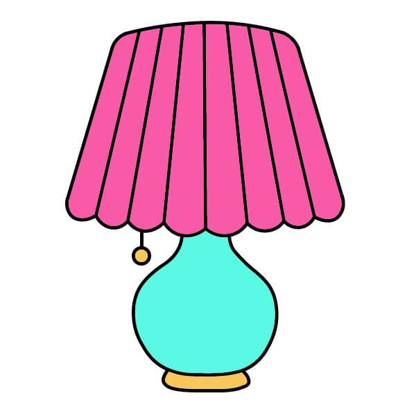 dibujos de Lámpara 4-8