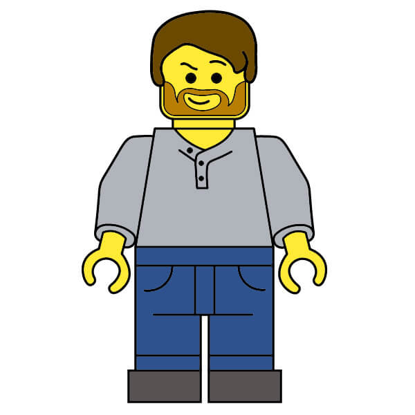 dibujos de Lego 1-11