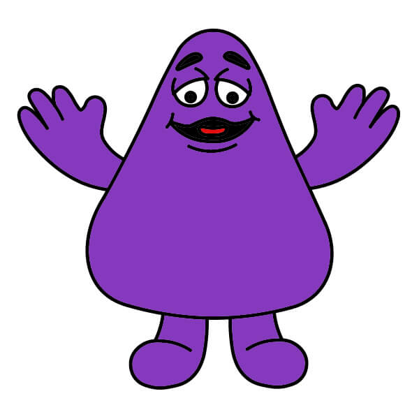 dibujos de Grimace 2-9