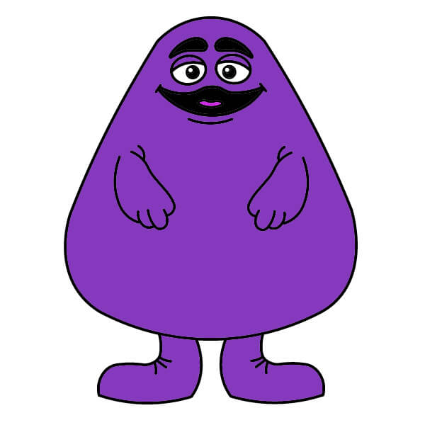 dibujos de Grimace 6-9