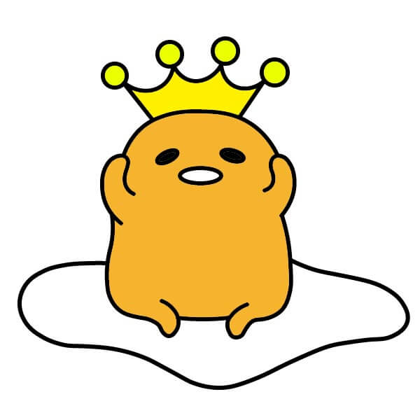 dibujos de Gudetama 3-7