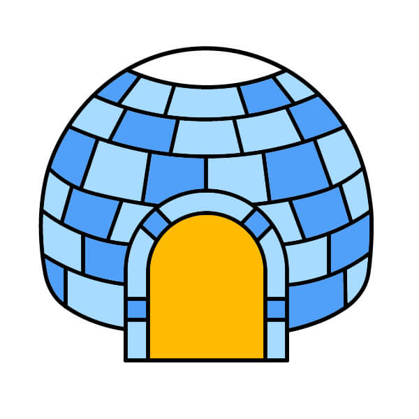 dibujos de Iglú 5-7