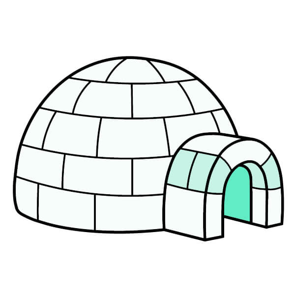 dibujos de Iglú 6-8