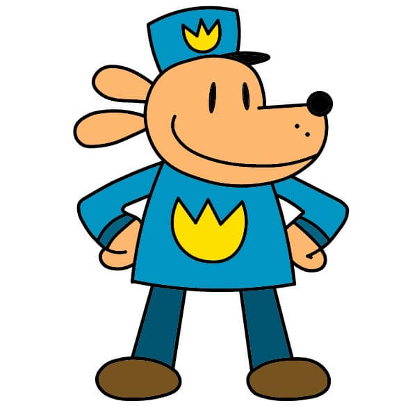 dibujos de Dog Man 2-11
