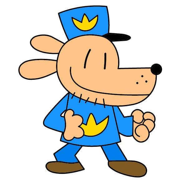 dibujos de Dog Man 5-12