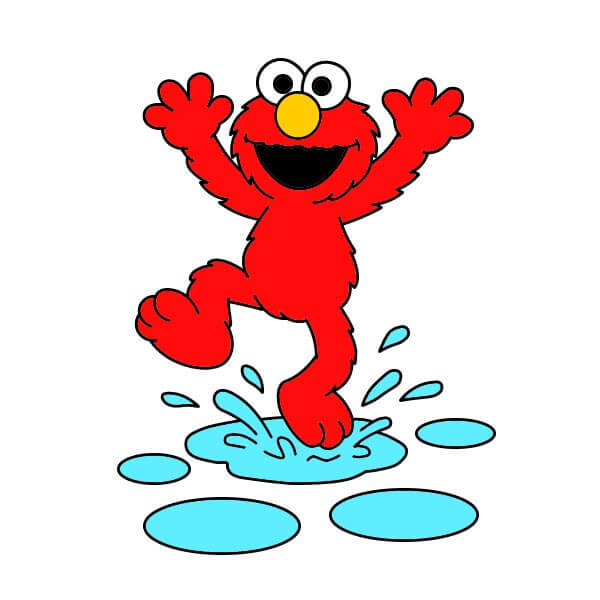 dibujos de Elmo 2-9