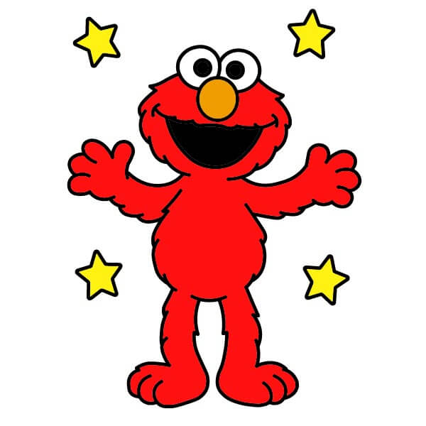 dibujos de Elmo 3-9