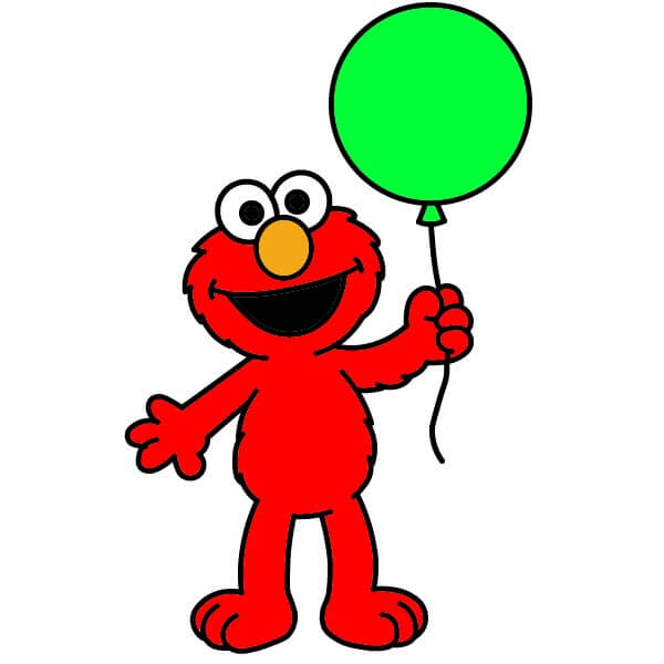 dibujos de Elmo 4-9