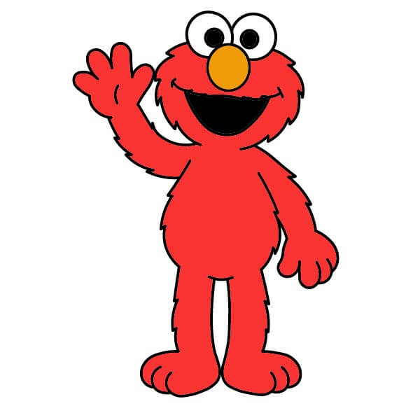 dibujos de Elmo 5-8