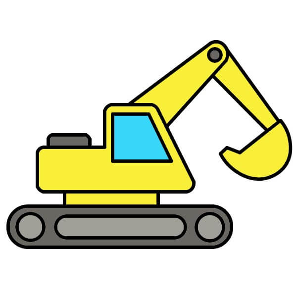 dibujos de Excavadora 5-11