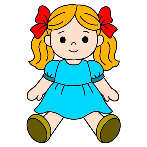 dibujos de Muñeca 3-13