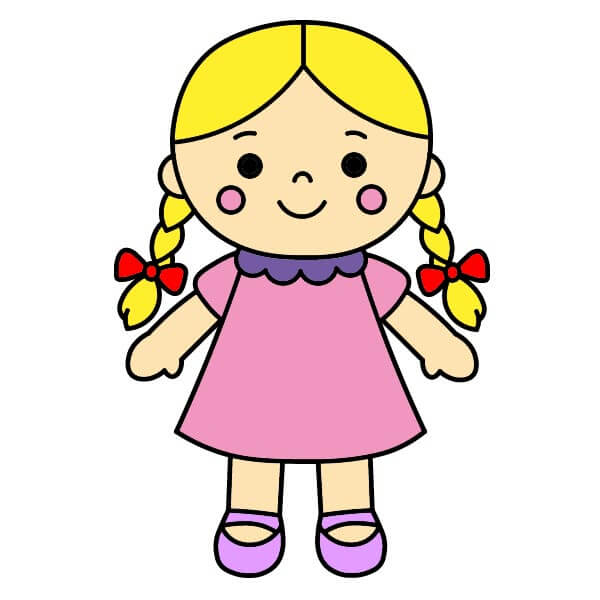 dibujos de Muñeca 4-12