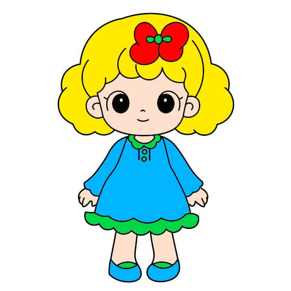 dibujos de Muñeca 5-13