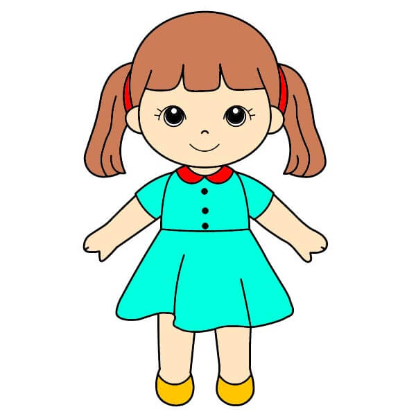 dibujos de Muñeca 6-12