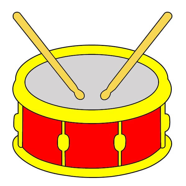 dibujos de Tambor 5-8