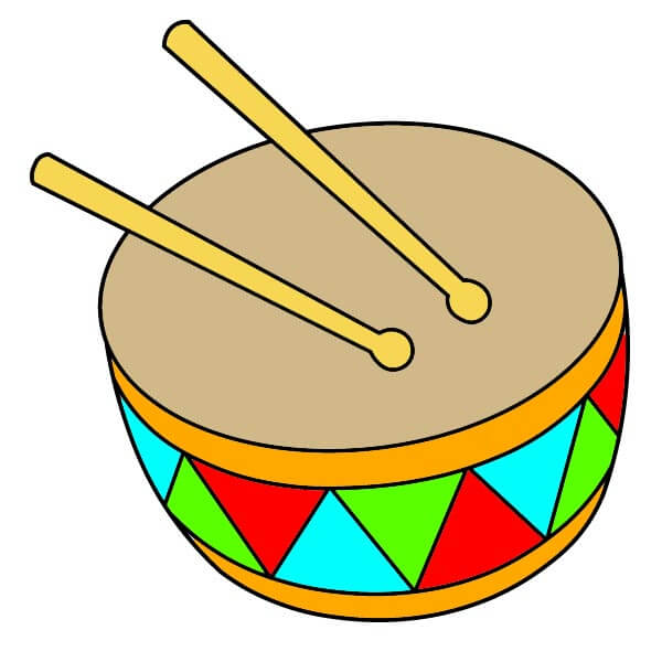 dibujos de Tambor 6-8