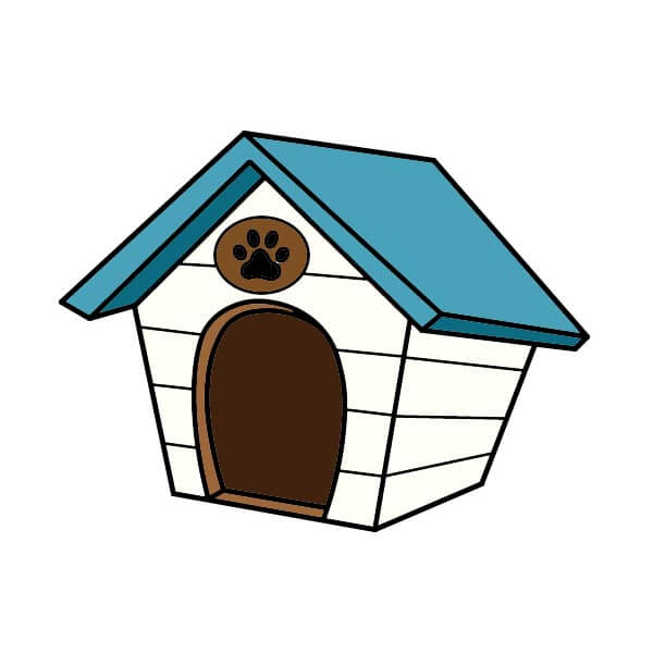dibujos de Caseta para perros 5-11