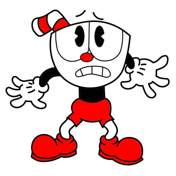 dibujos de Cuphead 2-11