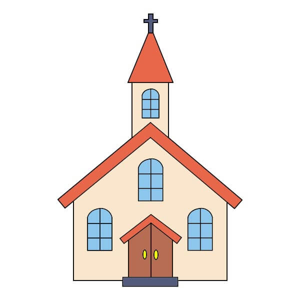 dibujos de Iglesia 2-11