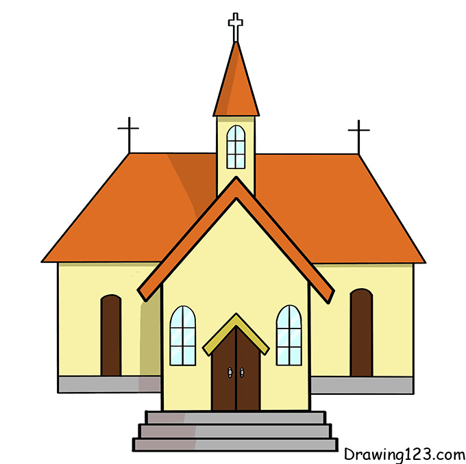 dibujos de Iglesia 4-11
