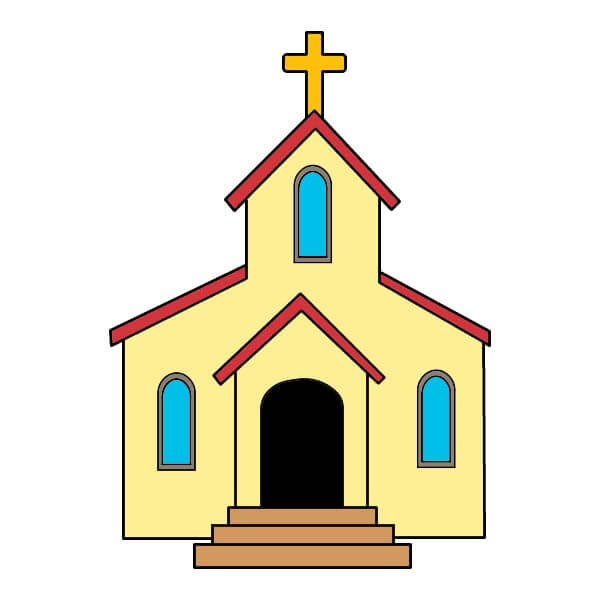 dibujos de Iglesia 5-11