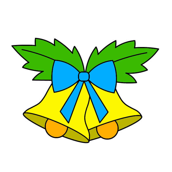 dibujos de Campanas de Navidad 3-11