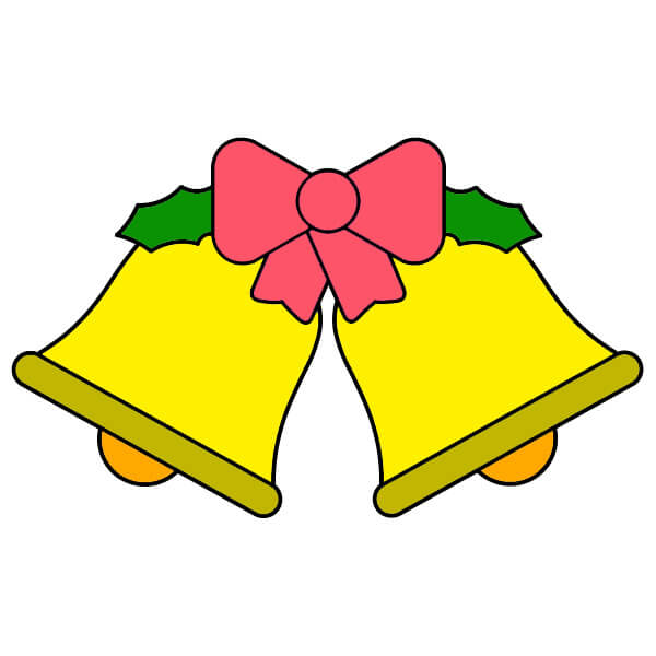 dibujos de Campanas de Navidad 5-8