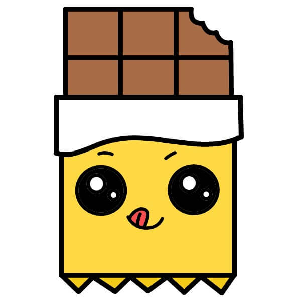 dibujos de Chocolate 3-8